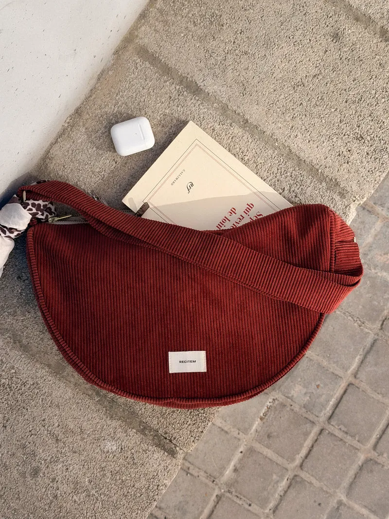 Sac maxi demi-lune Gisela