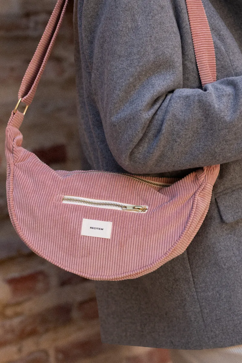 Sac demi-lune uni Nina