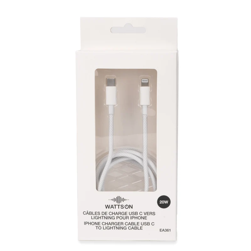 Braided TYPE-C to Apple cable