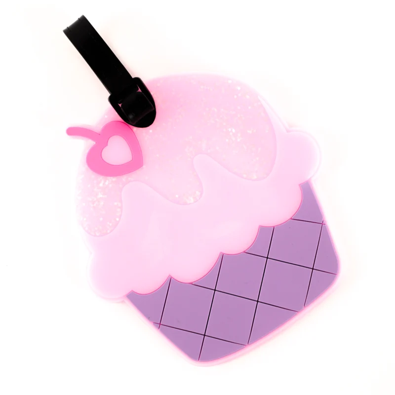 Tracker Cupcake Luggage ID Tag