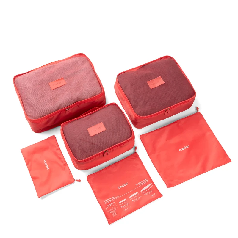 3 Packing Cube and 3 Storage Bag Set