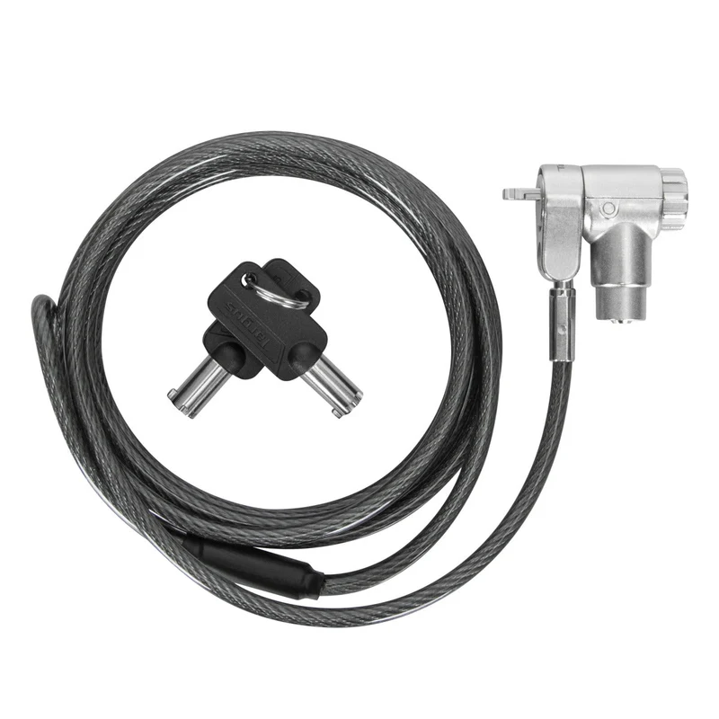 DEFCON® Ultimate Universal Master Keyed Cable Lock avec Slimline Adaptable Lock Head - (B2B 25 pack)