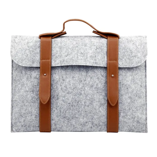 Sacoche Ordinateur 11 Pouces en Tissu Feutré
