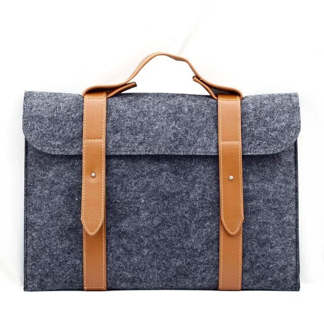 Sacoche Ordinateur 10 Pouces en Tissu Feutré