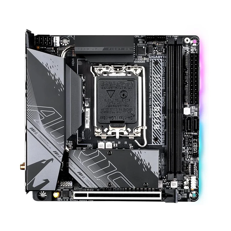 Gigabyte B760I AORUS Pro (DDR5) Motherboard