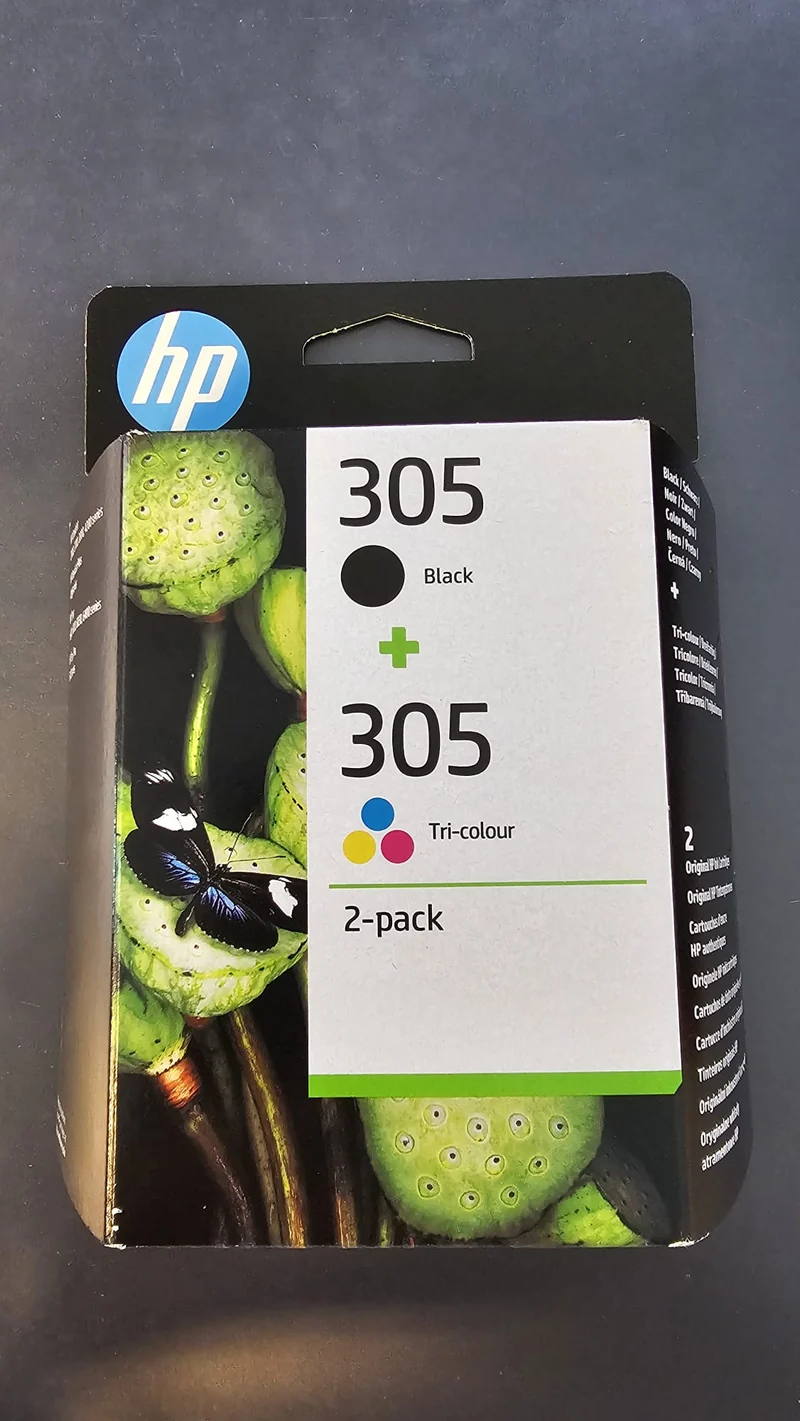 Cartouche Jet d'encre HP 305 série - Kit Black + Color - 100 pages