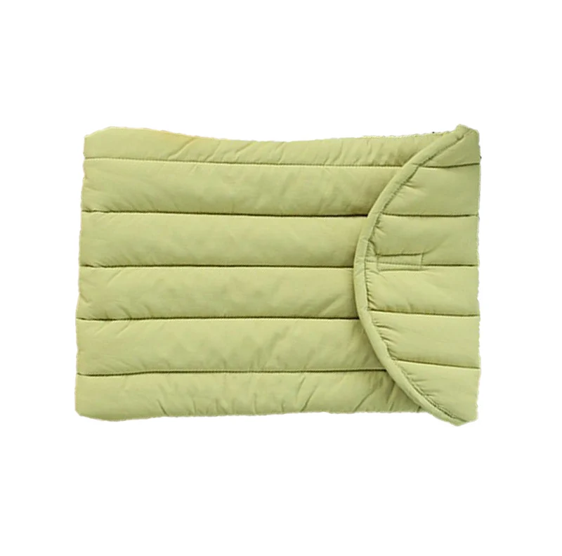 Pochette Ordinateur Matelassée - Pistache