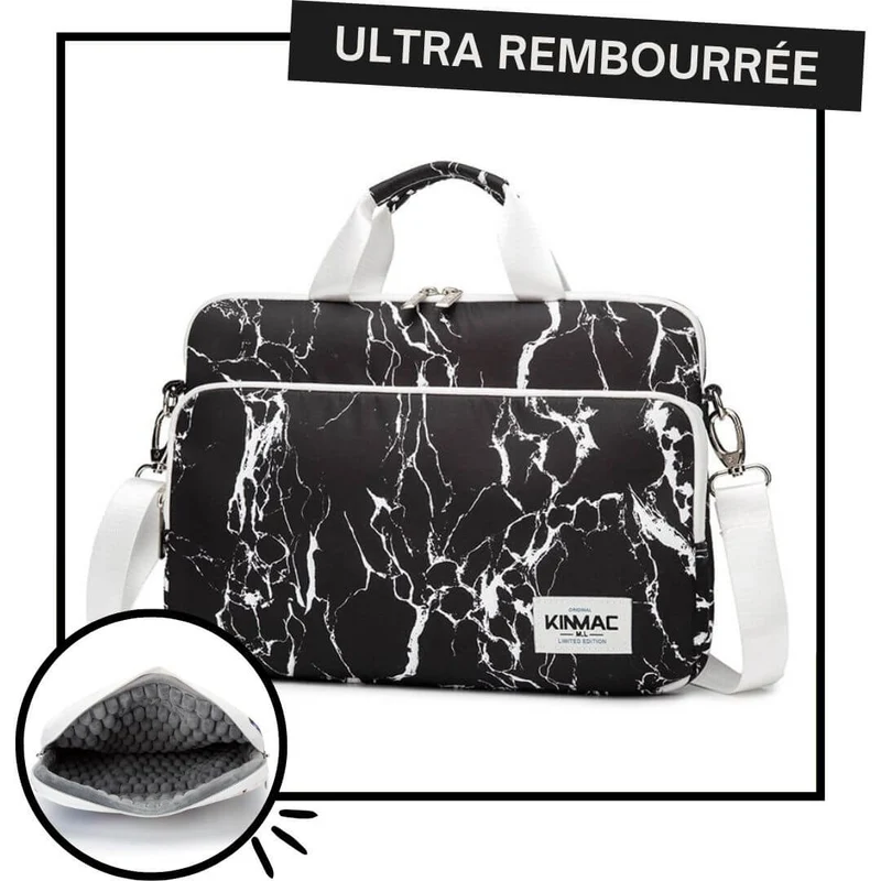 Sacoche Ordinateur - Marbé Noir