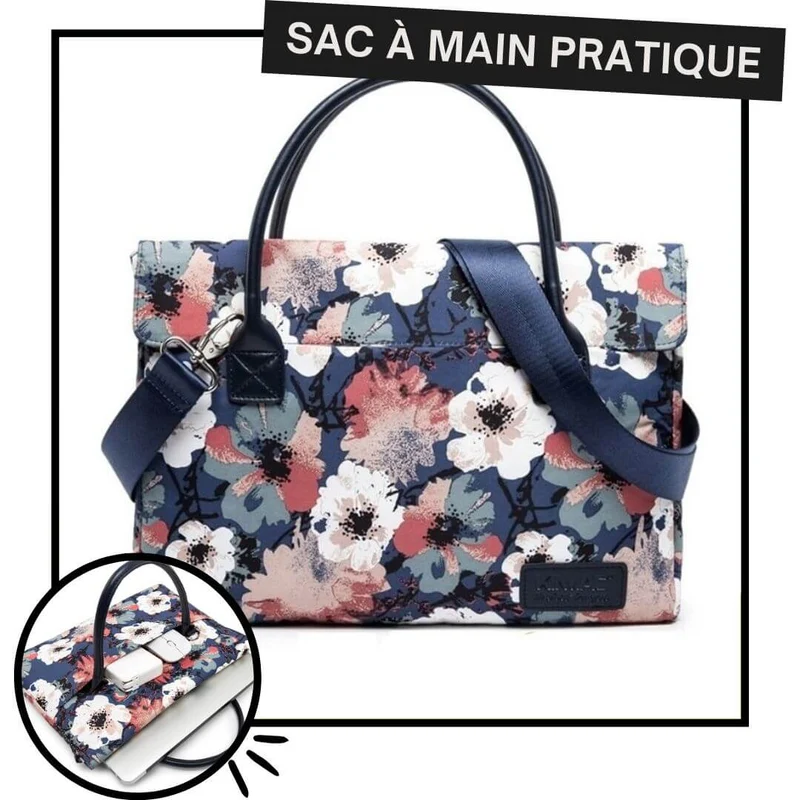Sac Ordi Portable Femme - Camélia