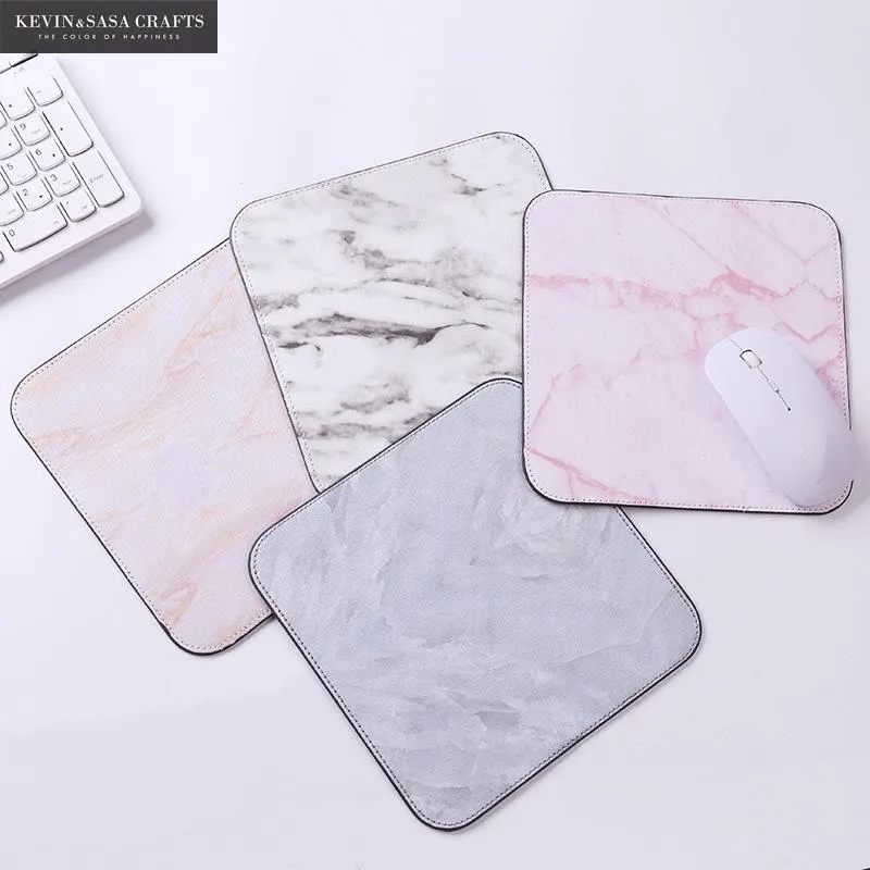 Office Desk Mat Marble Pattern
