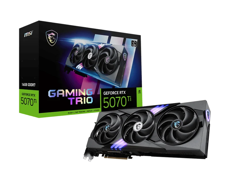 MSI GeForce RTX 5070 Ti 16G GAMING TRIO
