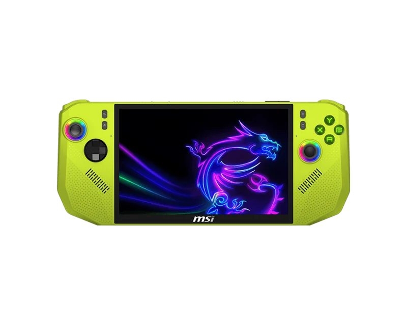 MSI Claw A8 BZ2EM-040FR Neon Green
