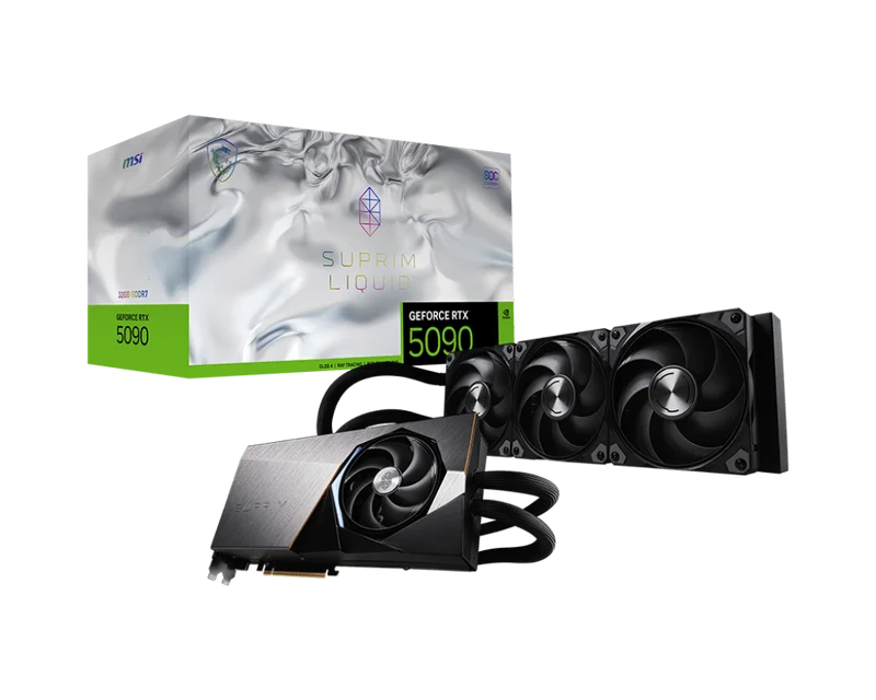 MSI GeForce RTX 5090 32G SUPRIM LIQUID SOC