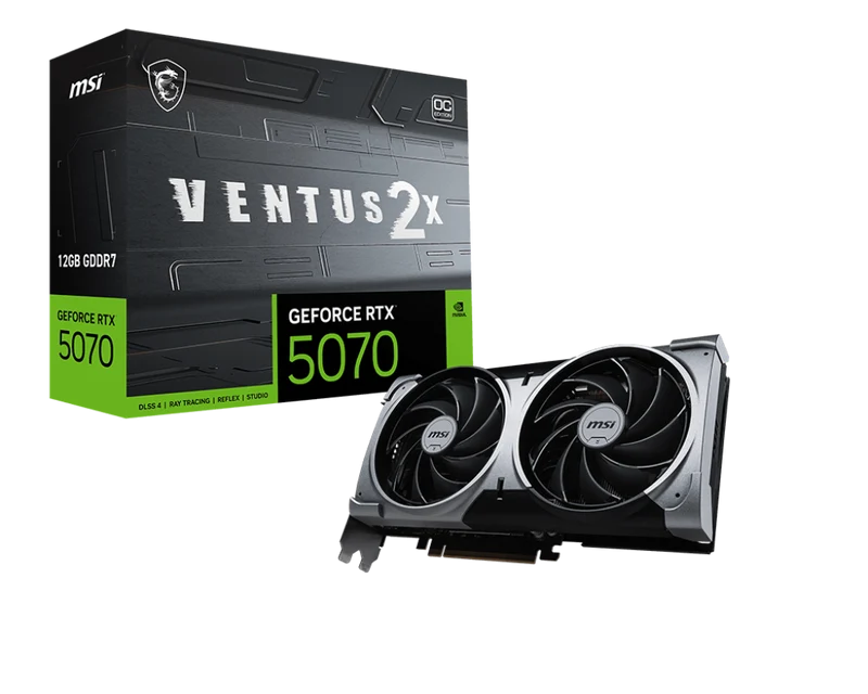 MSI GeForce RTX 5070 12G VENTUS 2X OC