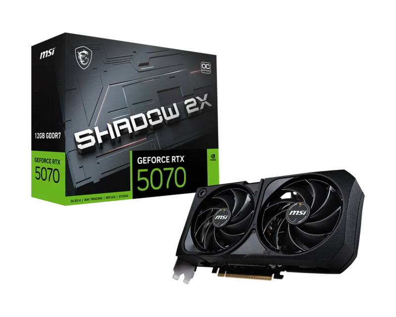 MSI GeForce RTX 5070 12G SHADOW 2X OC