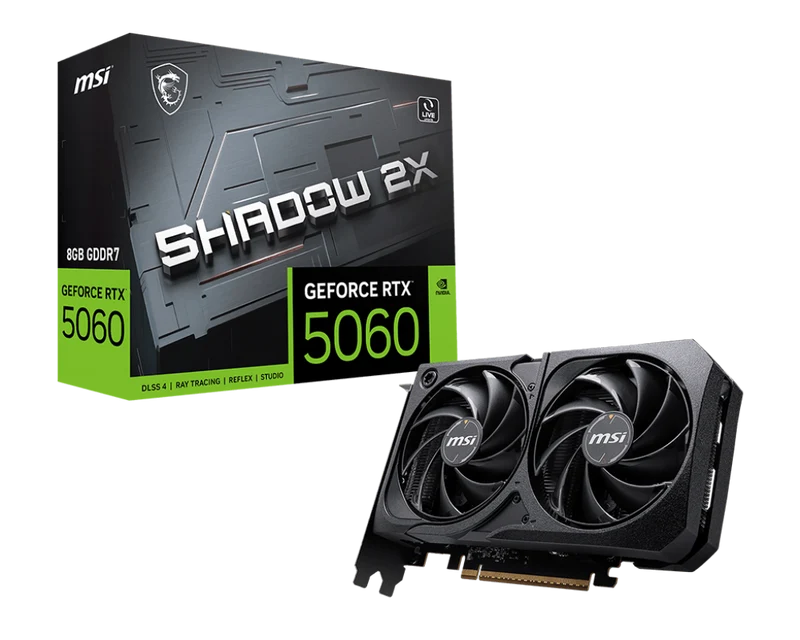 MSI GeForce RTX 5060 8G SHADOW 2X