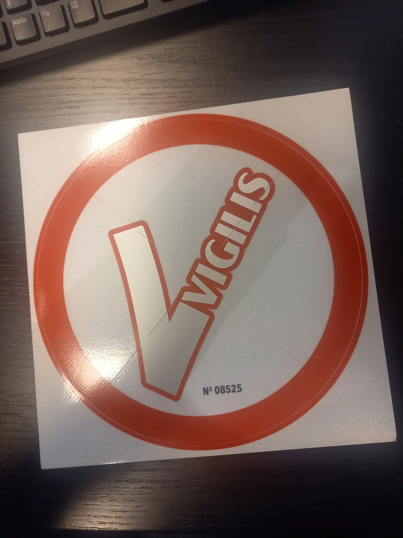 Vigilis autocollant 20CM
