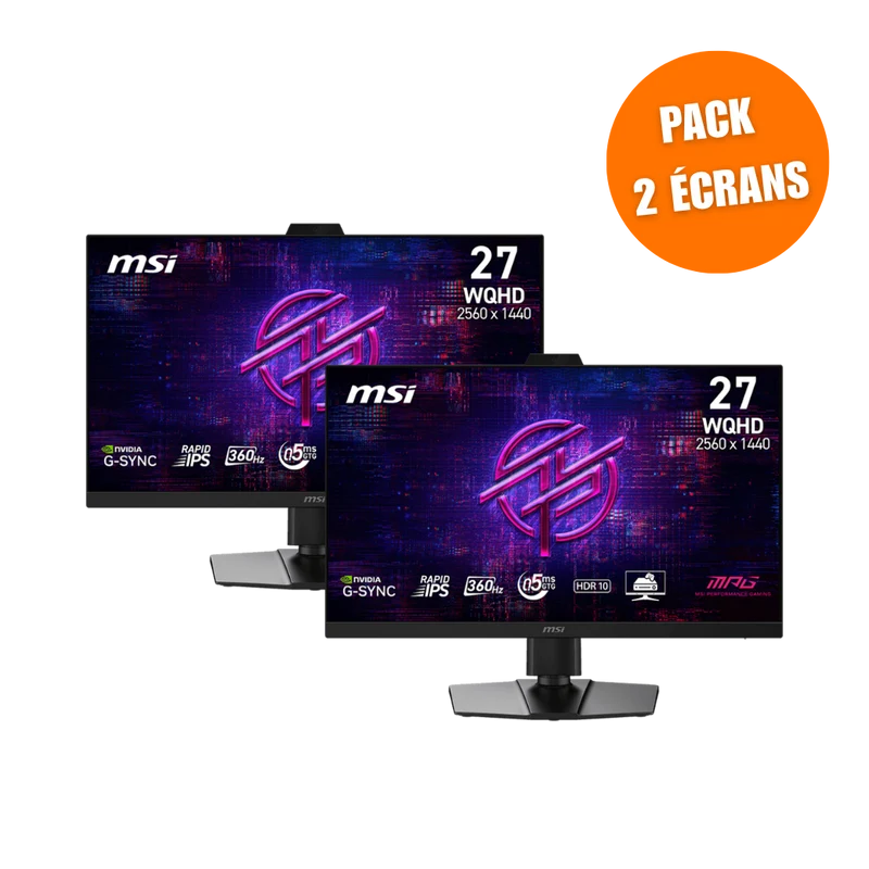 MSI MPG 272QRF X36 - Pack de 2