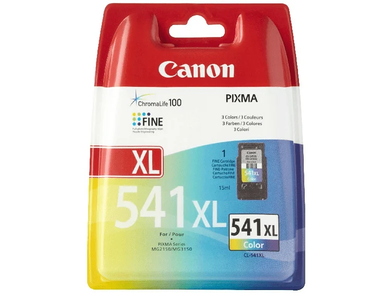 Cartouche Canon CL-541XL Cyan - Magenta - Jaune
