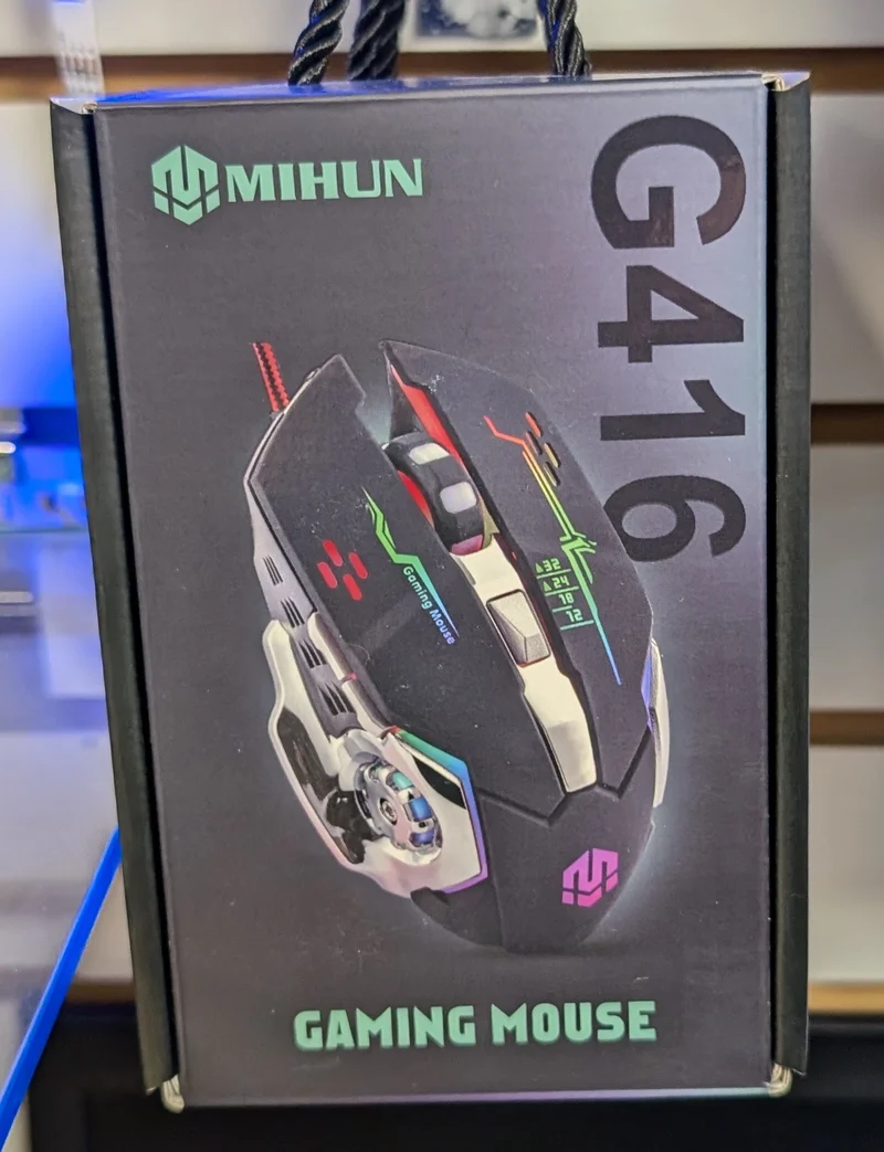 Souris de jeu Mihun G416 Filaire RGB Wired Gaming Mouse