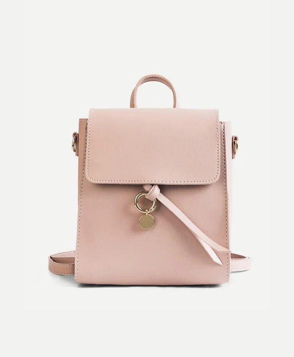 Zipper Front Backpack