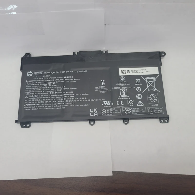 HP Type HT03XL 11.34V 41.04Wh Battery