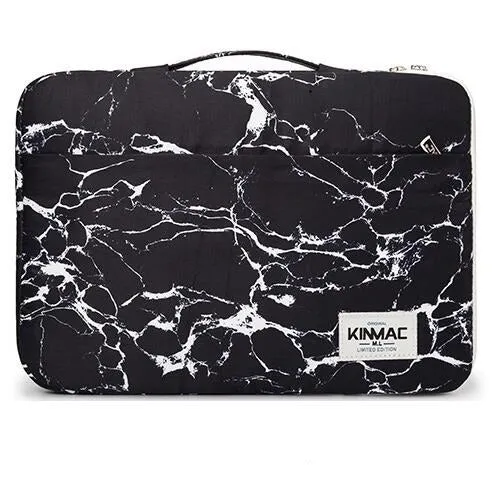 Housse Pour Ordinateur Portable - Marbré Noir