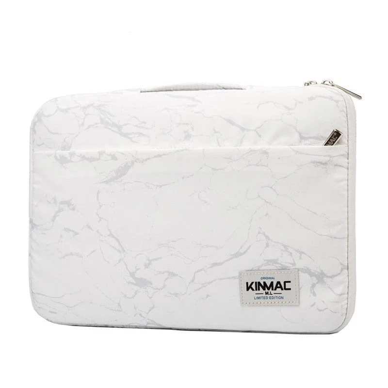Housse de PC Marbré Blanc