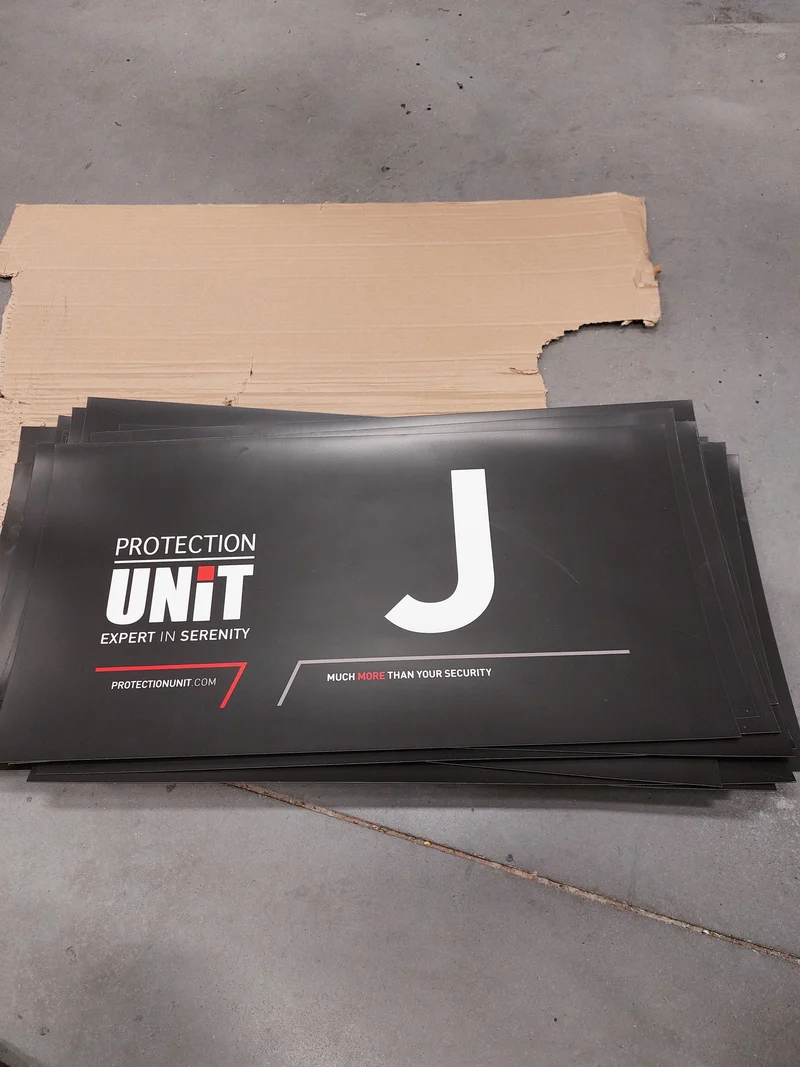 Panneau lettre "J"
