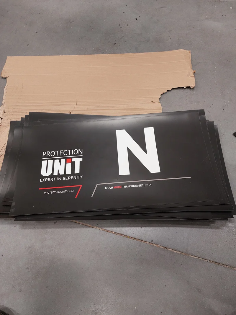 Panneau lettre "N"