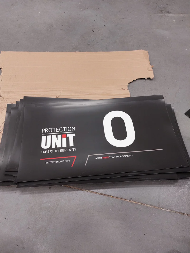 Panneau lettre "O"