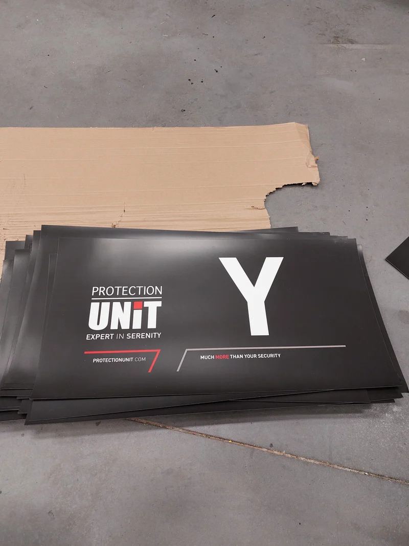 Panneau lettre "Y"