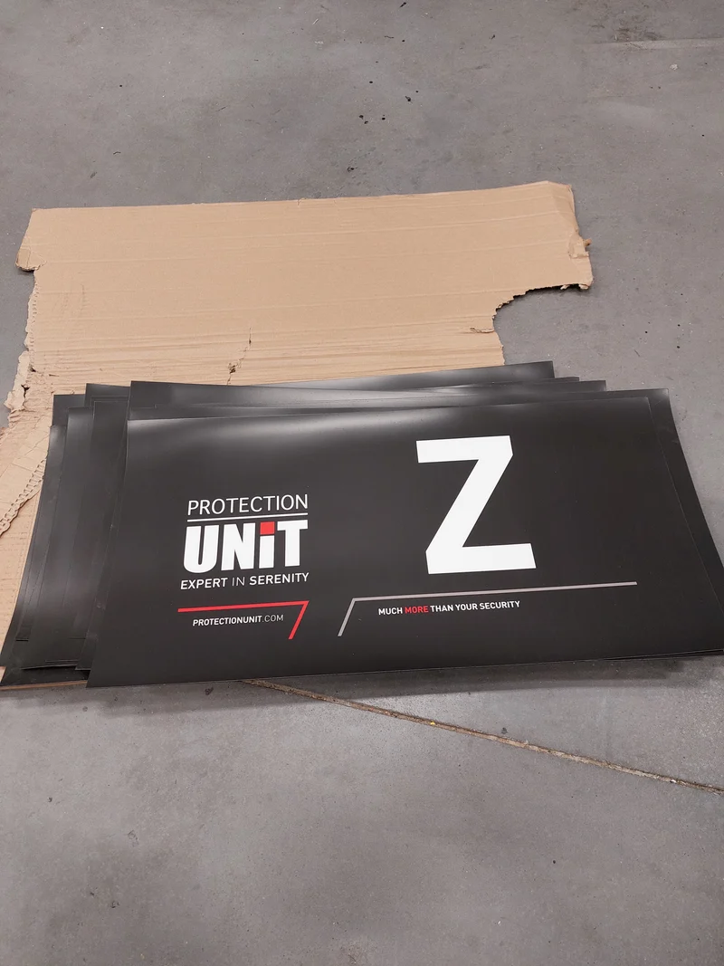 Panneau lettre "Z"