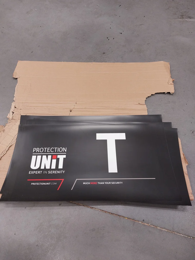 Panneau lettre "T"