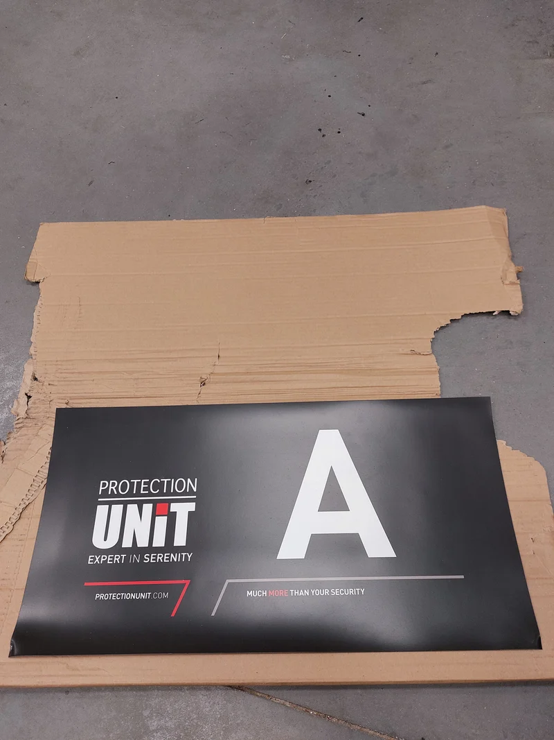 Panneau lettre "A"