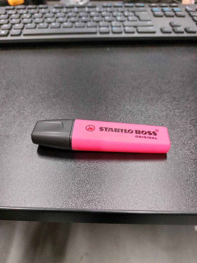Stabilo Fluo rose surligneur