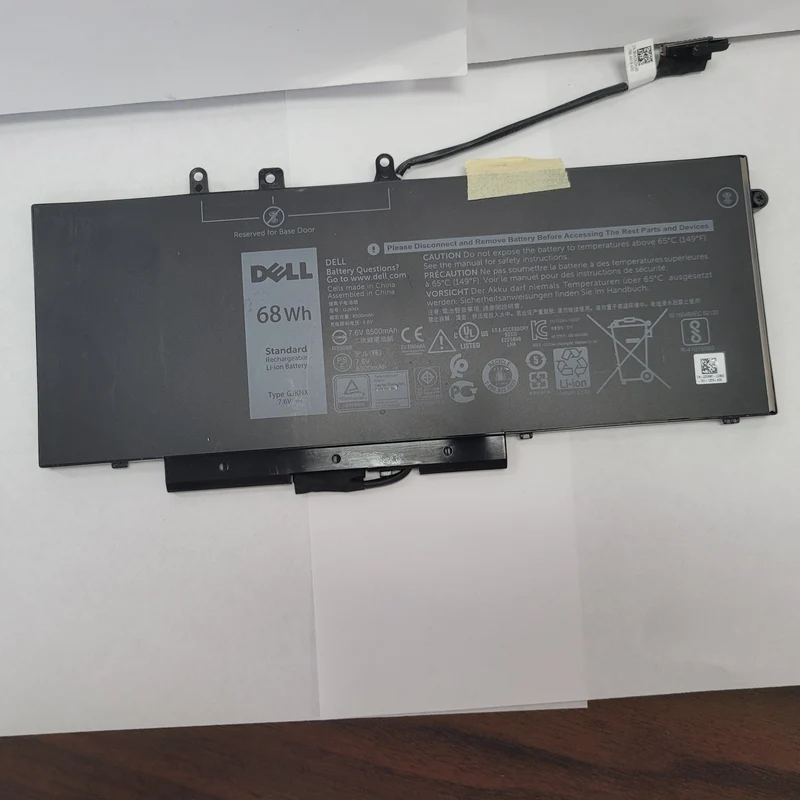 OEM Dell Type GJKNX 68 Wh 7.6V Battery