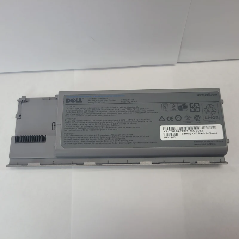 (Used) Dell Battery 56Wh 11.1V Type PC764