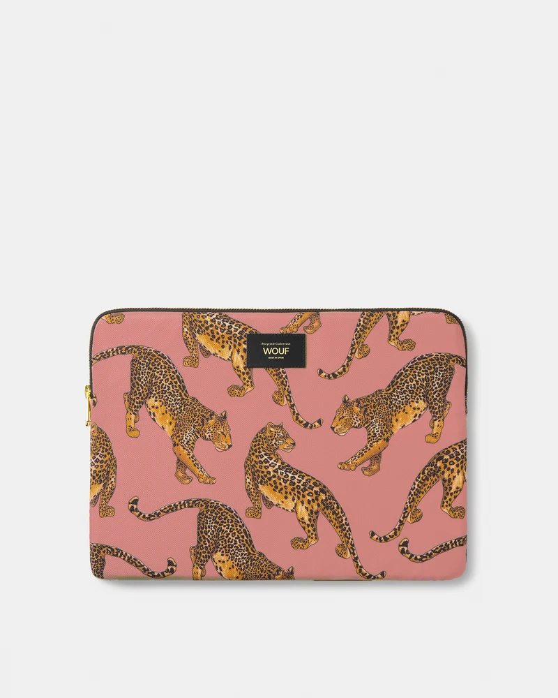 Blush Leopard Laptop Sleeve 13" & 14"