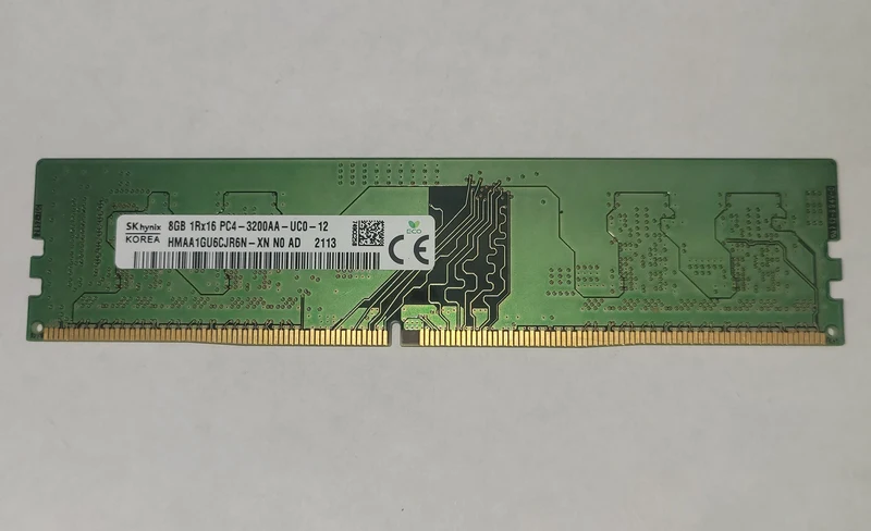 SKhynix 8GB 1Rx16 PC4-3200AA-UC0-12 Desktop Ram