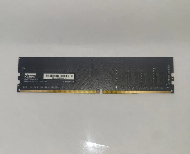 Klevv DDR4 8GB 3200MHz CL22 1.2V UDIMM Desktop Ram SK Hynix KD48GU880-32N220A