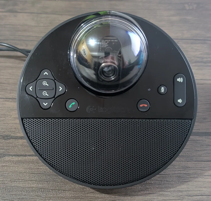 Logitech BCC950 ConferenceCam – Webcam HD 1080p + Haut-parleur Pro – Idéal Télétravail Visioconférence