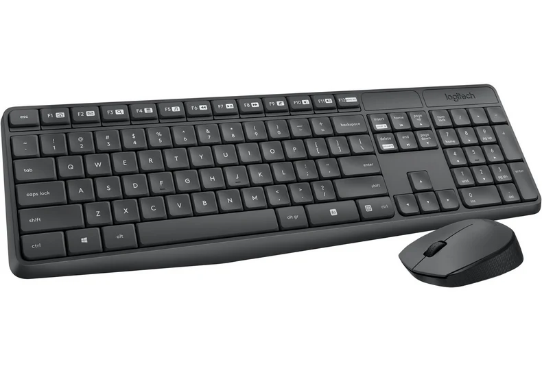 Ensemble clavier et souris Logitech MK235 sans fil français NEUF