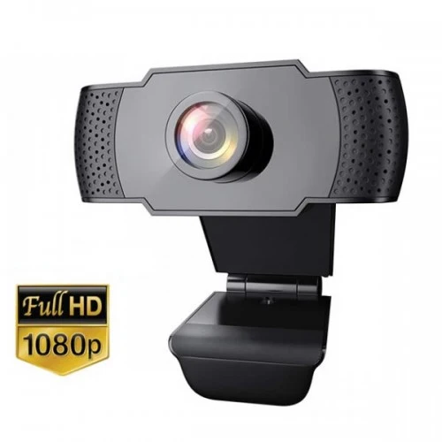 Webcam USB 1080P Caméra PC avec micro et clip (Win, IOS)