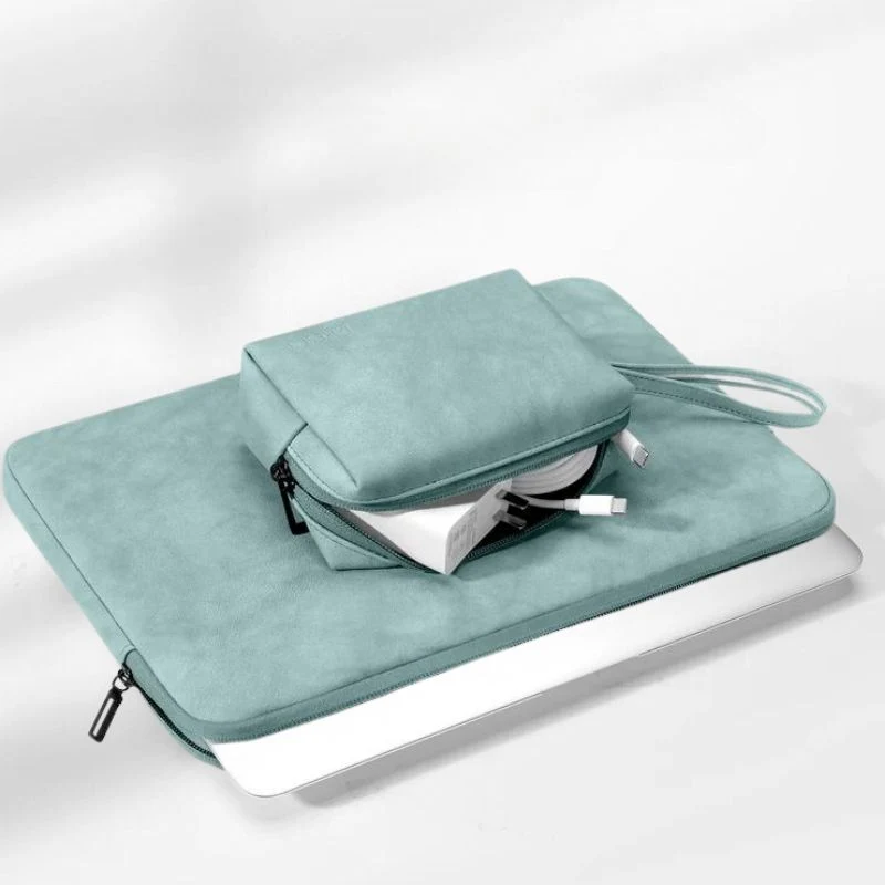 Housse PC - Fluffy Vert +CADEAU