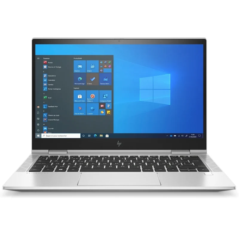 EliteBook x360 830 G8 13,3" 2021 - Intel Core i5 2,4GHz - 4 - 16Go DDR4 - 256Go SSD - Intel Iris Xe Graphics - Argent - Linux - AZERTY