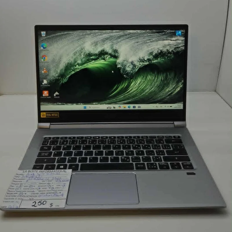 Laptop Acer Swift SF314-55 14po i5-8265U 8Go DDR4 SSD NVMe 256Go USB-C HDMI Win11