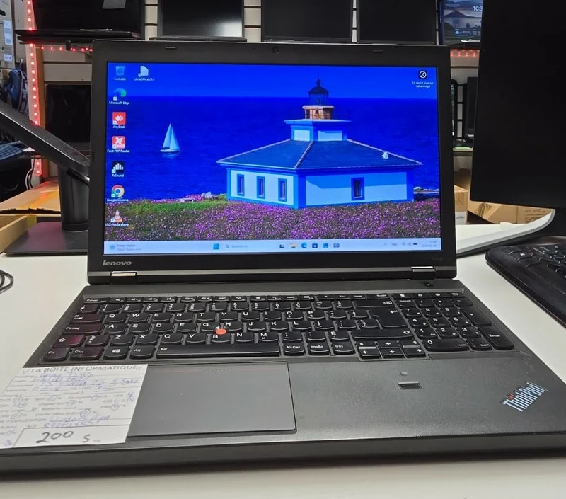 Laptop Lenovo ThinkPad T540p i5-4300M 16Go SSD 500Go DVD Backlit