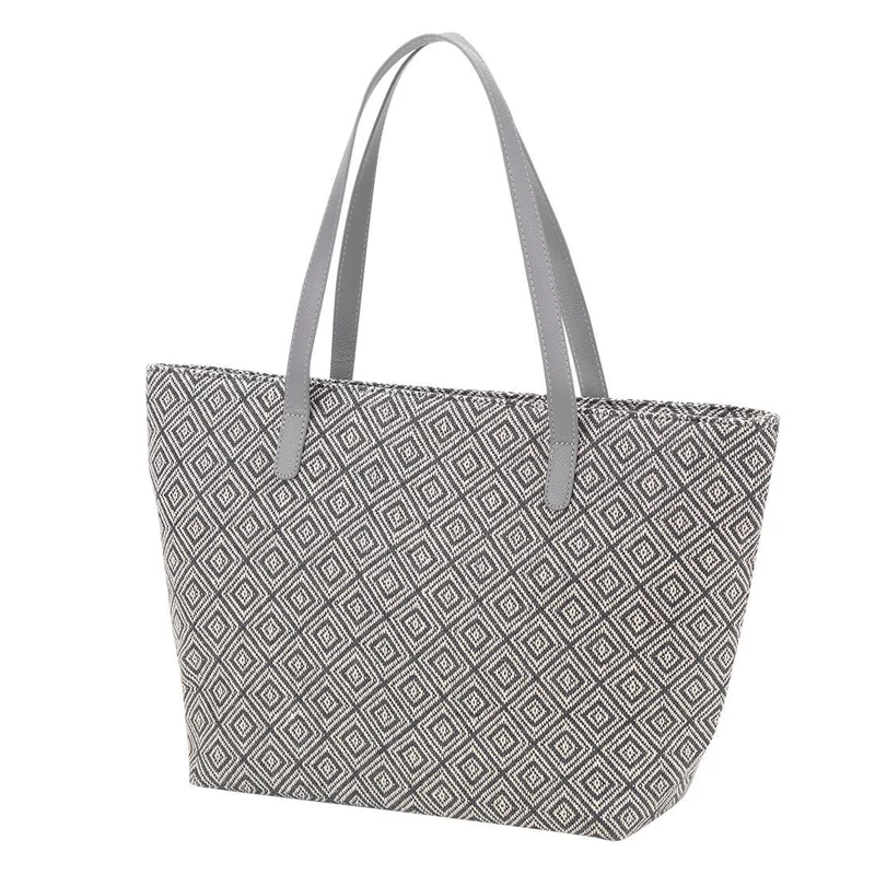 Grey Diamond Charlotte Purse - Personalized