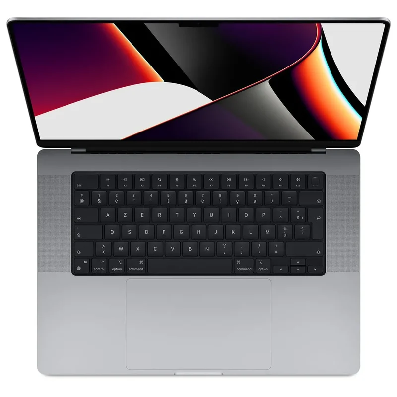 MacBook Pro 16" 2021 - Apple M1 Pro 3,2 Ghz - 10 - 16 Go Unifiée - 512Go SSD - Apple GPU 16 - Gris Sidéral - macOS - AZERTY